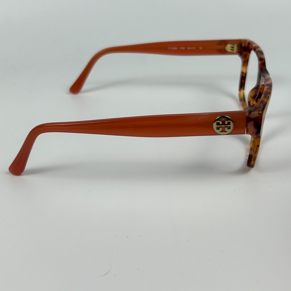 Tory Burch TY2098 1758 Women Eyeglasses Frame Orange Tortoise Shell 48-18-140 mm - Picture 3 of 10